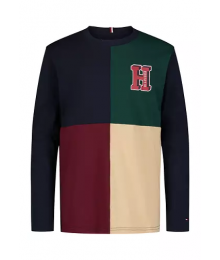 Tommy Hilfiger Color Block Rugby Graphic Polo Shirt